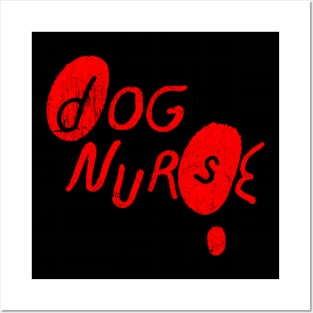 Nurse And Dog Retro Posters and Art